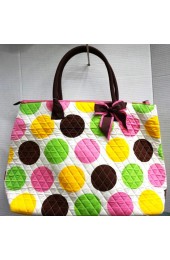 Large Quilted Tote Bag-LPDD390/MULTI